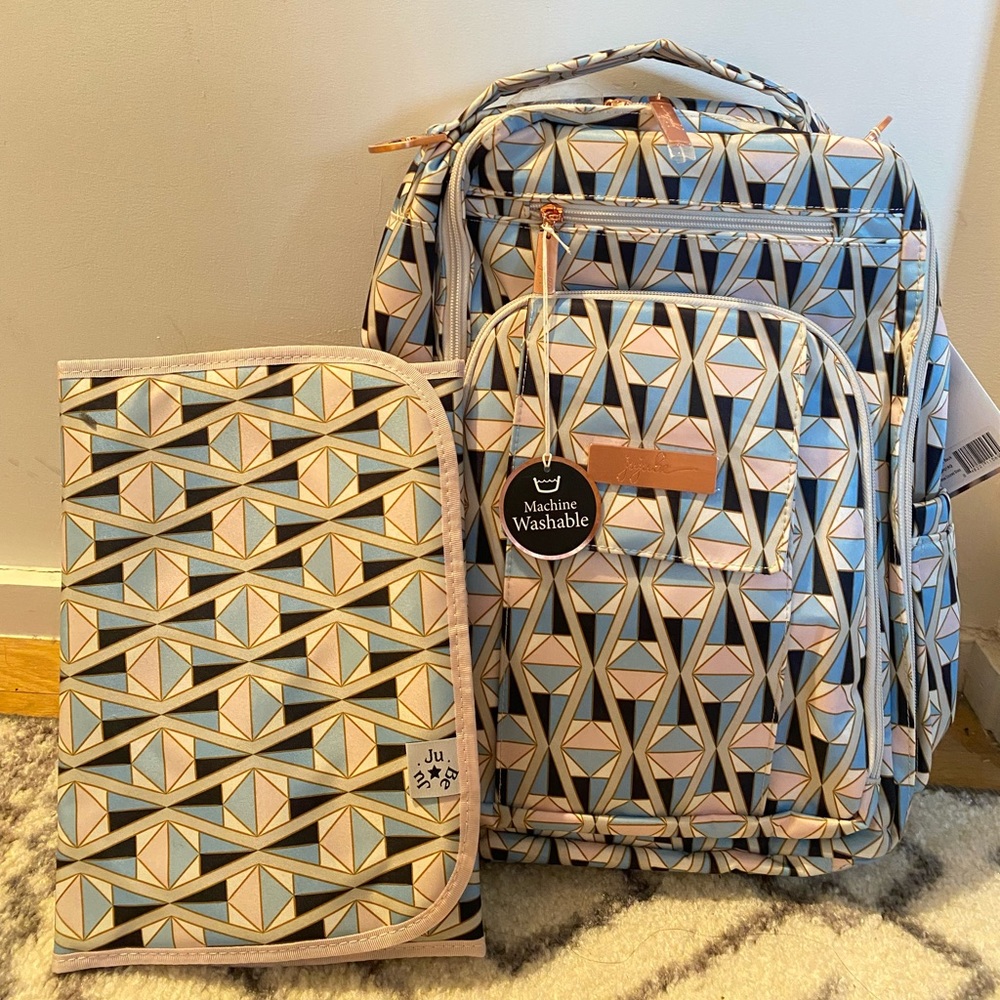 BNWT Jujube BRB backpack rose colored glass